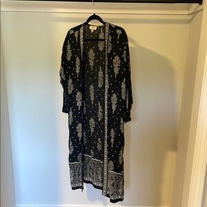 LOFT Black and White Kimono